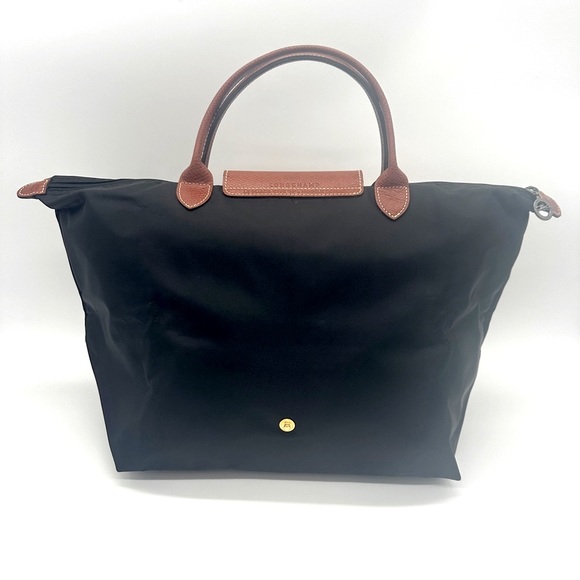 LONGCHAMP LE PLIAGE ORIGINAL M HANDBAG Black - Recycled Canvas L16230890… - Picture 2 of 13
